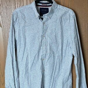 CACTUS MAN RICKY SINGH MENS SLIM FIT LONG SLEEVE DRESS SHIRT SIZE M